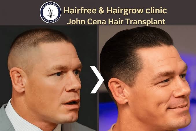 john cena hair transplant